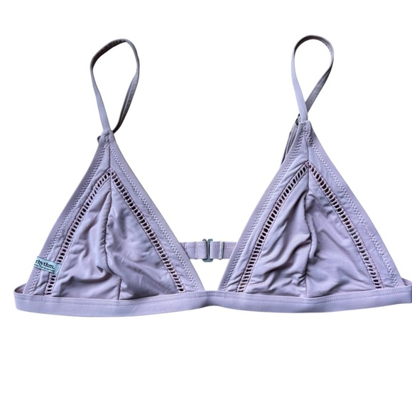 Rhythm Light Pink Triangle Bralette Size XL - Picture 1 of 7